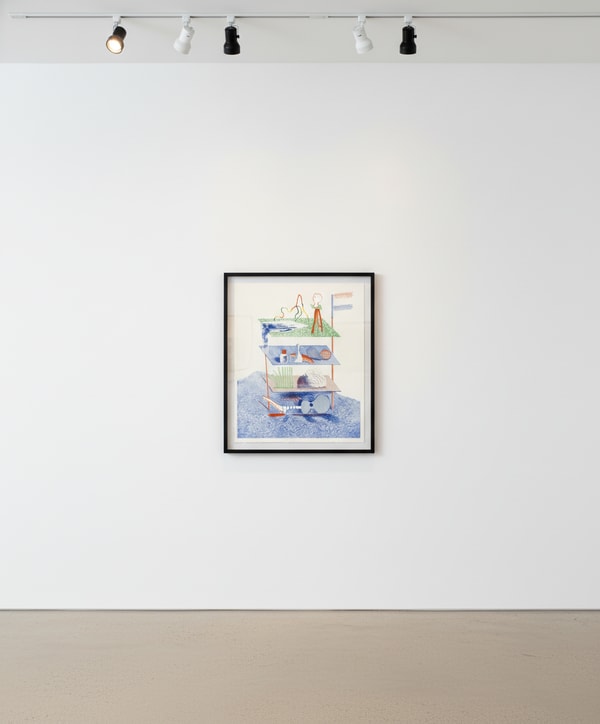 David Hockney - Serenade, 1976-77, Etching