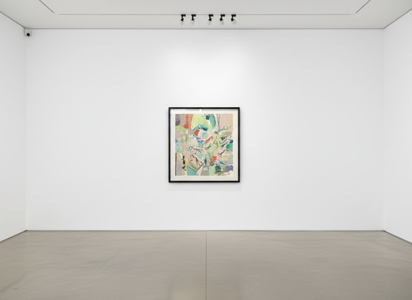 David Hockney - Spilt Ink, 2019, Inkjet print on paper