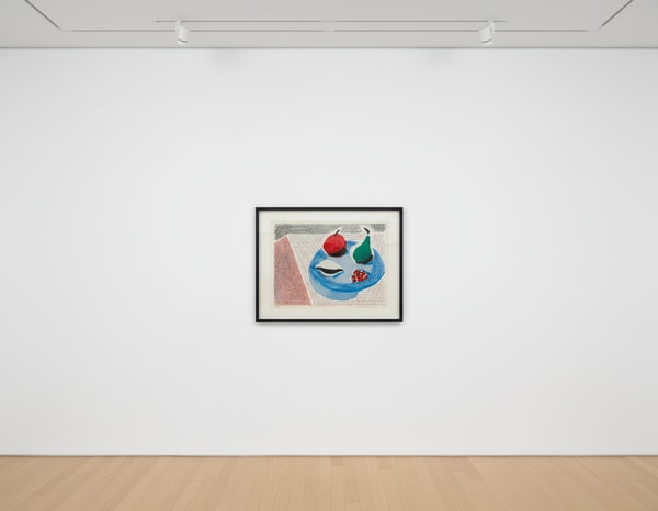 David Hockney - The Round Plate, 1986, Home Made Print