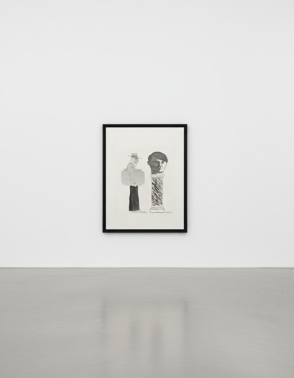 David Hockney - The Student, Homage to Picasso, 1973, Etching and Aquatint on Wove Paper
Hand Signed and Numbered