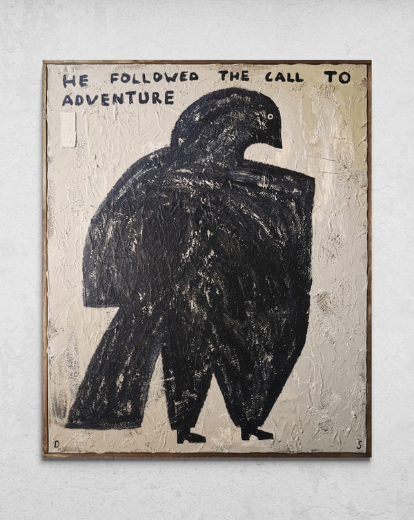 David Schmitt - Adventure, 2024, Mixed Media on Canvas