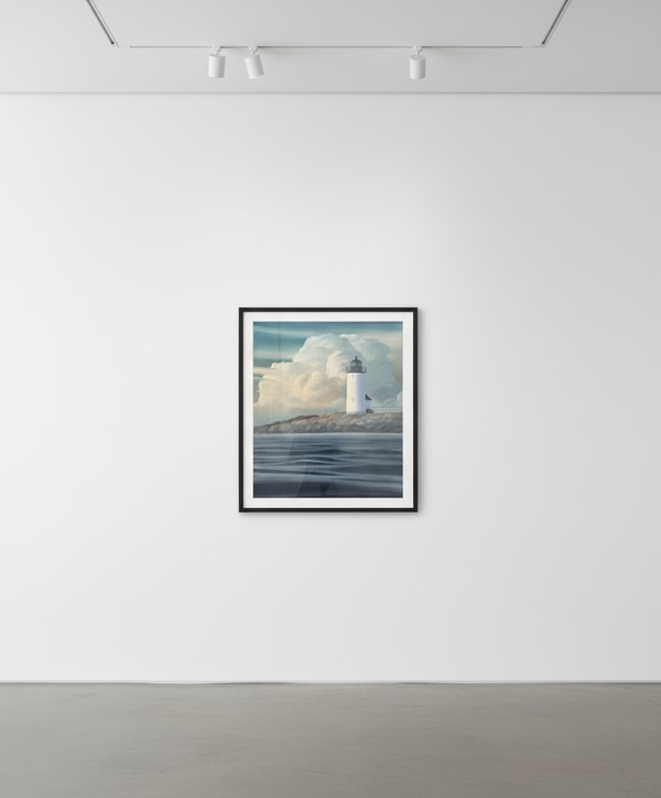 Derek Macara - Annisquam Light, 2025, Oil on canvas