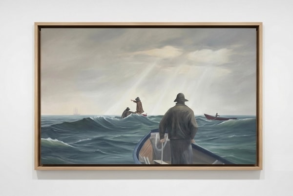 Derek Macara - Clearing Fog, Oil on canvas