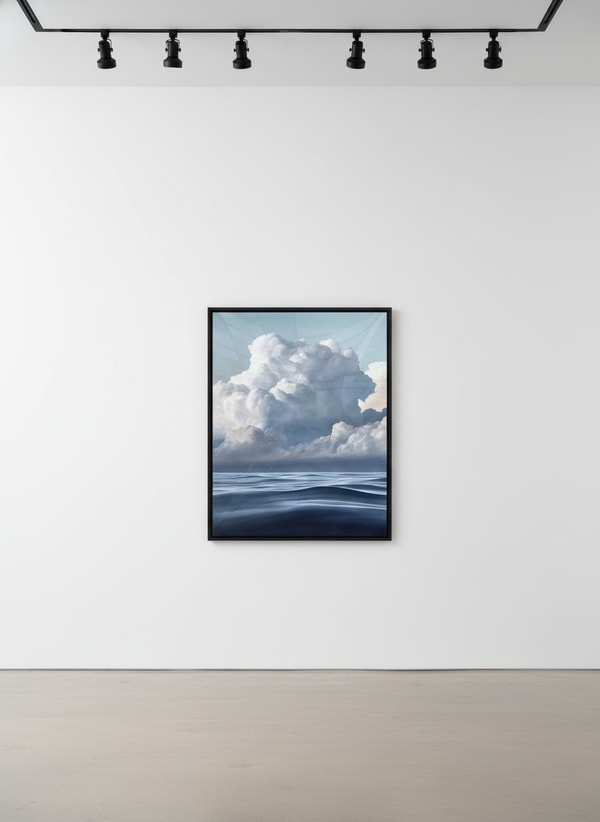 Derek Macara - Cloudy Morning II, 2025, Oil on canvas