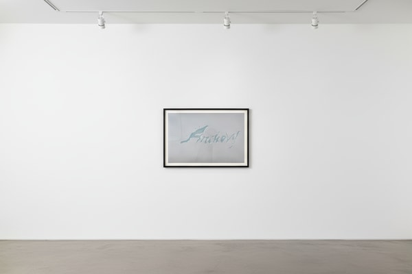 Ed Ruscha - Anchovy, 1969, Lithograph on calendered Rives BFK paper