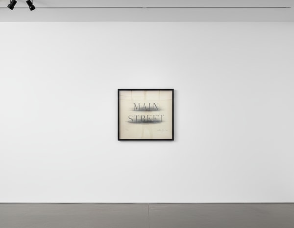 Ed Ruscha - Main Street, 1990, Lithograph