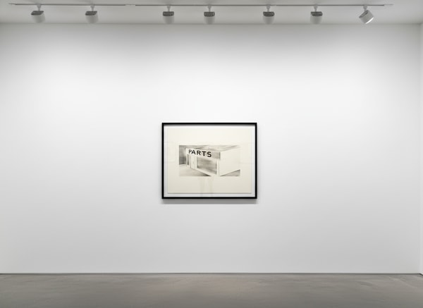 Ed Ruscha - Parts, 1997, Lithograph