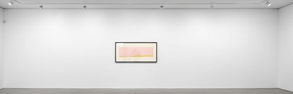 Ed Ruscha - Pepto-Caviar Hollywood, 1970, Screenprint on Copperplate Deluxe paper, torn and deckle edges