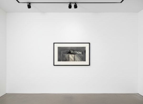 Ed Ruscha - Telephone, 1993, Lithograph