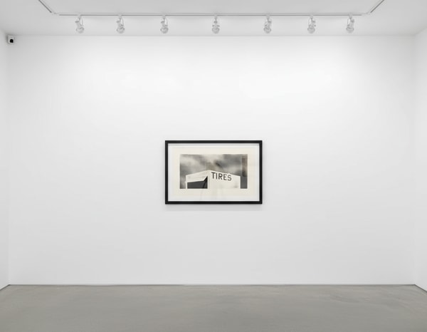 Ed Ruscha - Tires, 1993, Lithograph