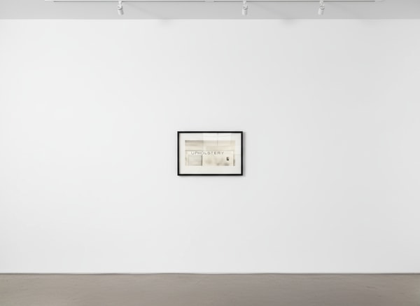 Ed Ruscha - Upholstery, 1996, Lithograph