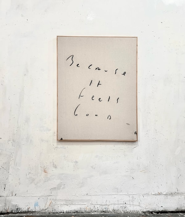 Eric Stefanski - Because it Feels Good, 2024, Oil on canvas