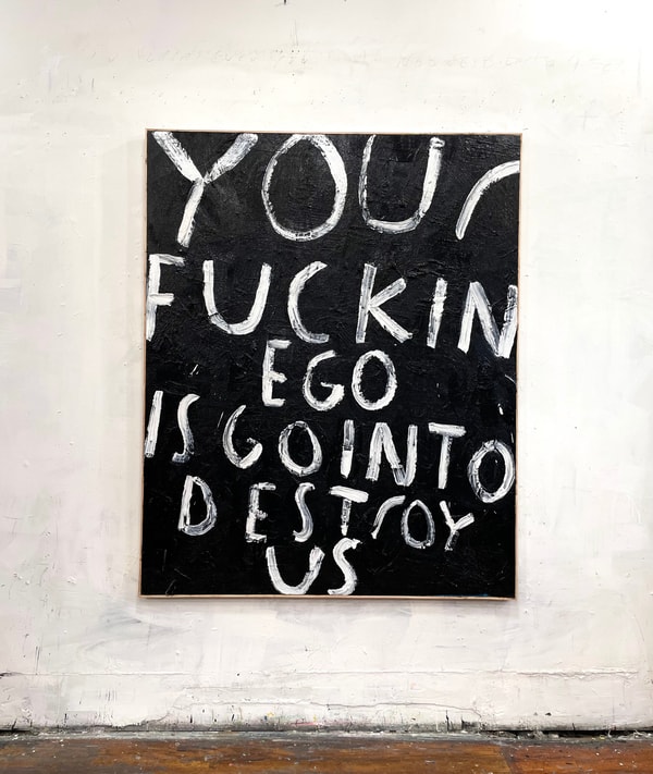 Eric Stefanski - Ego, 2024, Oil on canvas