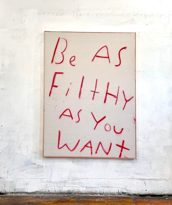Eric Stefanski - Filthy, 2024, Oil on canvas