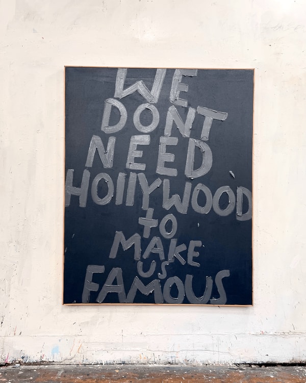 Eric Stefanski - Hollywood, 2023, Oil on canvas