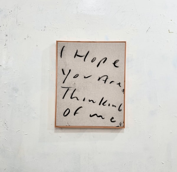 Eric Stefanski - I hope you are thinking of me, 2024, Oil on canvas