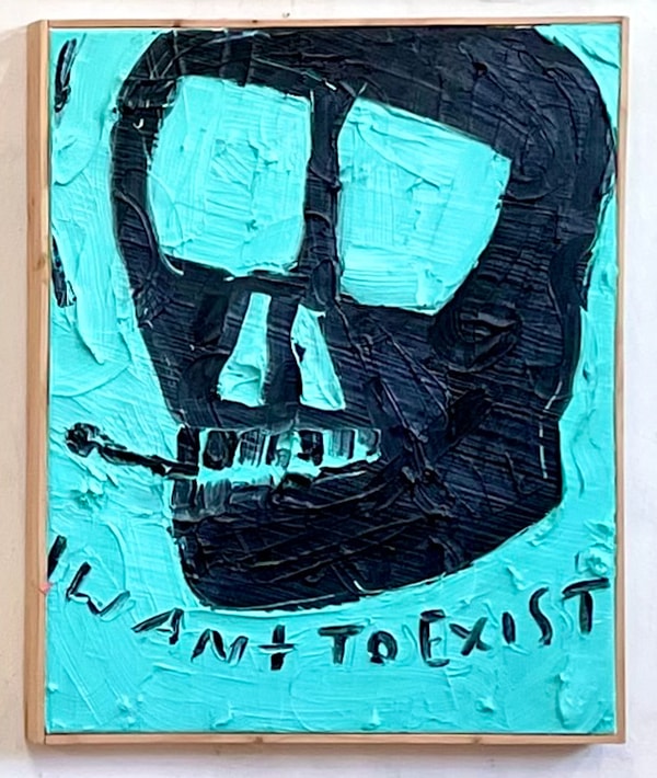 Eric Stefanski - I want to Exist, 2024, Oil on canvas