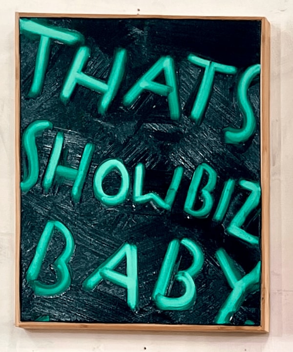 Eric Stefanski - Showbiz, 2024, Oil on canvas