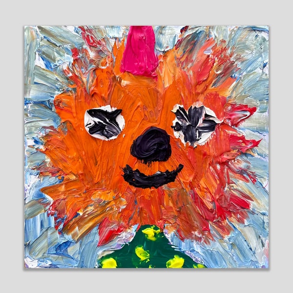 Fanny Brodar - Fantasy, 2022, Oil on wood panel