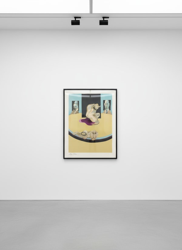 Francis Bacon - Metropolitan Museum of Art, 1975, Lithograph in colors on arches paper