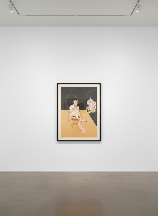 Francis Bacon - Seated Figure, 1983, Lithograph