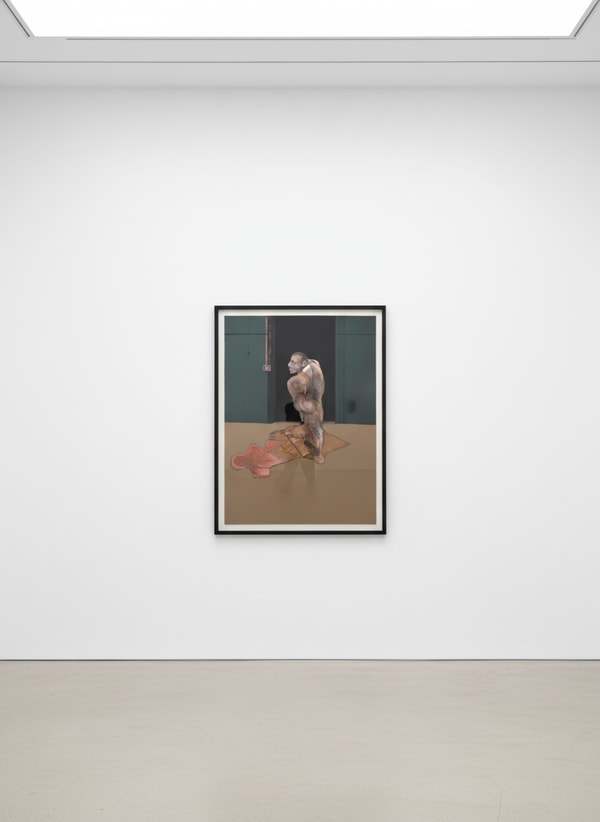 Francis Bacon - Study For A Portrait of John Edwards, 1987, Lithograph