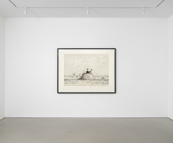 Untitled (Delineated Facial Composition)