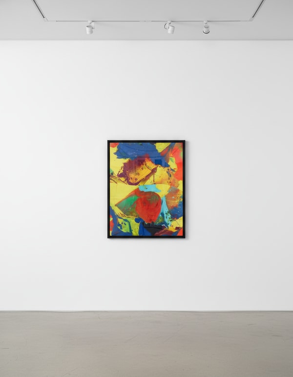 Gerhard Richter - Bagdad P10, 2014, Diasec mounted chromogenic print on aluminium