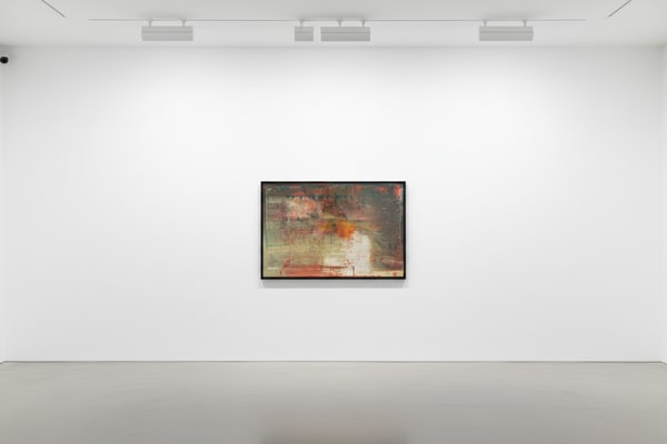 Gerhard Richter - Bouquet P3, 2024, Chromogenic print mounted on aluminium