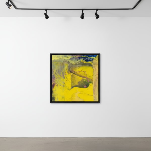 Gerhard Richter - Flow P5, 2014, Diasec-mounted chromogenic print on aluminium