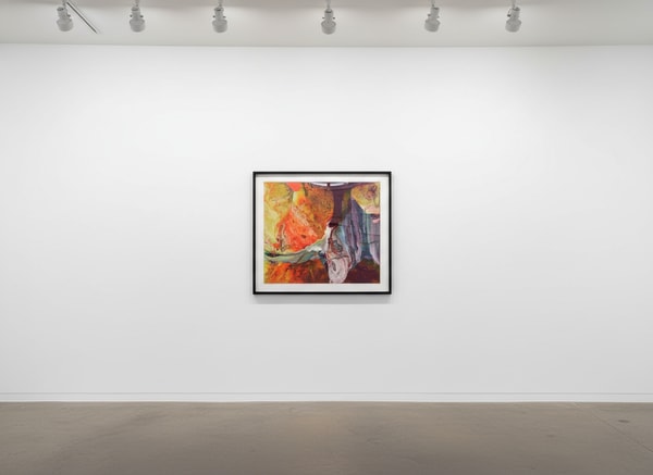 Gerhard Richter - Ifrit P8, 2014, Diasec mounted chromogenic print on aluminium