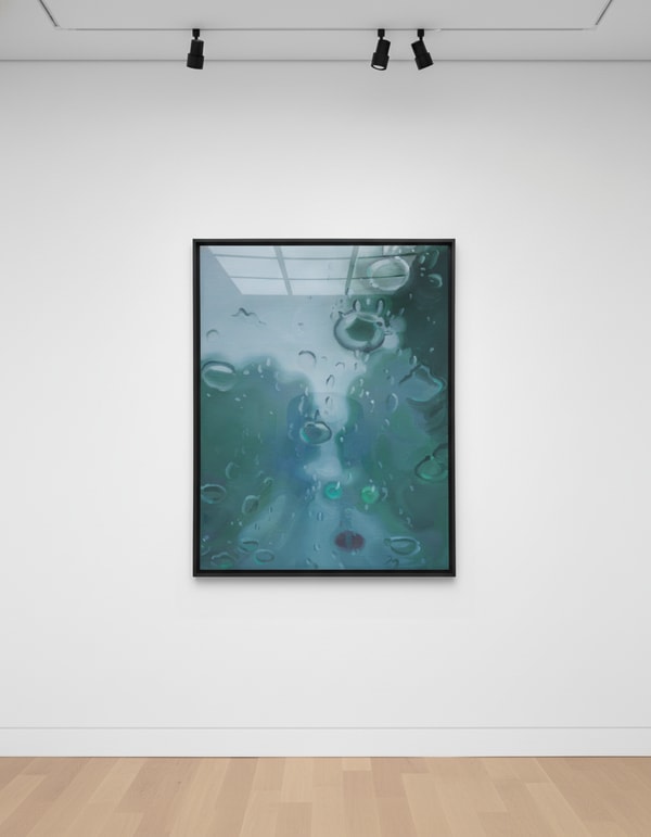 Gregory Thielker - Prelude (Blue Green), 2023, Oil on linen