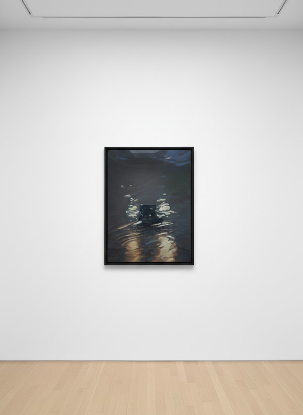 Gregory Thielker - Prelude (Indigo), 2023, Oil on linen