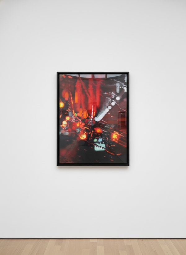 Gregory Thielker - Prelude (Scarlet), 2024, Oil on canvas