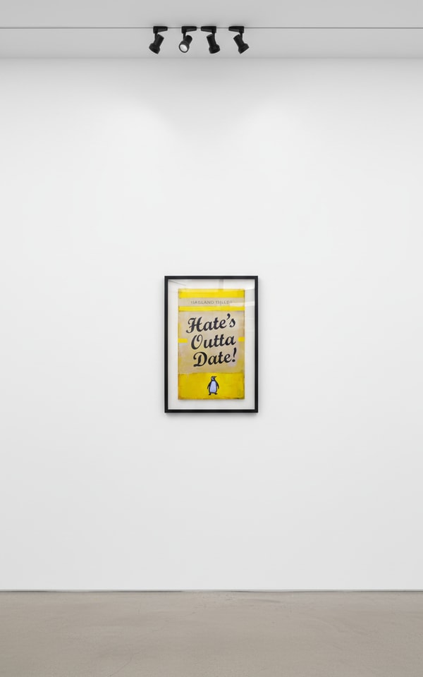 Harland Miller - Hate's Outta Date, 2017, Screen print