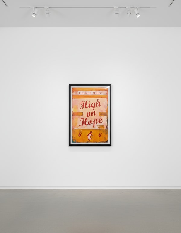 Harland Miller - High On Hope, 2019, Screen print