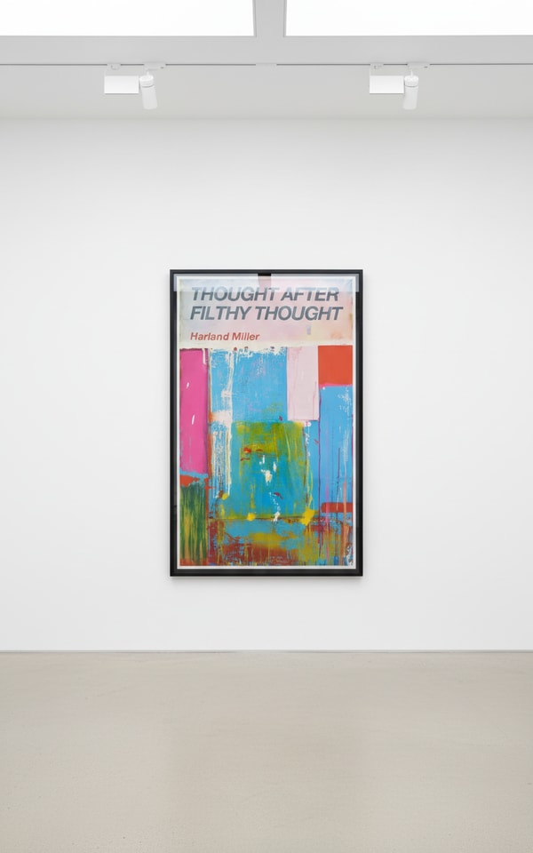 Harland Miller - Thought After Filthy Thought, 2019, Etching with relief printing