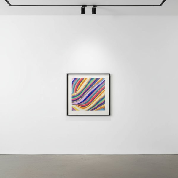 Ian Davenport - Midday, 2019, Etching