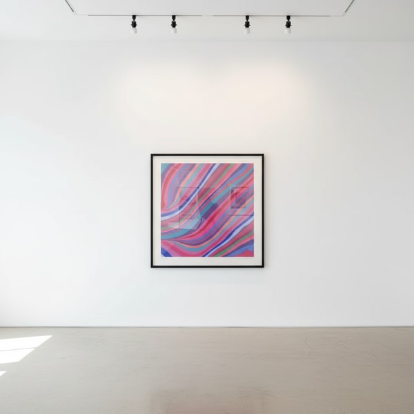 Ian Davenport - Twilight, 2019, Etching