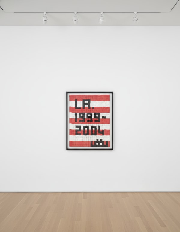 Invader - Invasion Guide 02, Los Angeles / Mission Hollywood, 2005, Ceramic