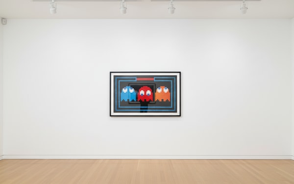 Invader - Prisoners, 2007, Giclée on archival art paper