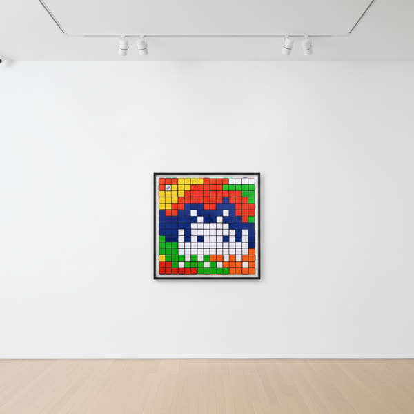 Invader - Rubik Camouflage, 2023