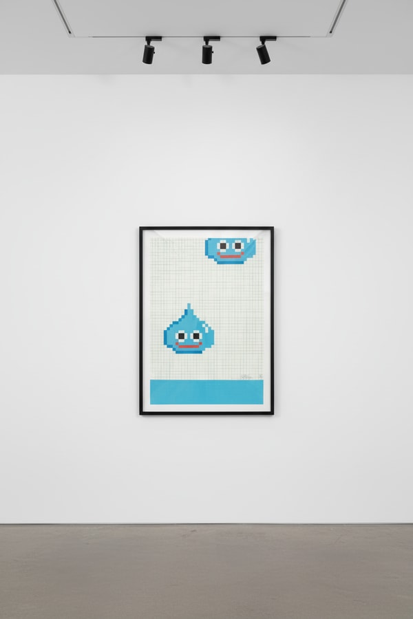 Invader - Sea of Slime, 2014, Screen print
