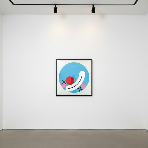 James Joyce - Abandoning Reason (Blue), 2021, Silkscreen on Somerset Satin White 410 GSM