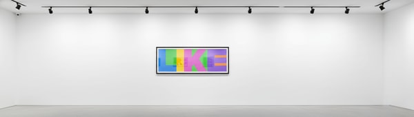 James Joyce - Like (Portfolio of 5), 2019, 7 color screen print on Somerset paper 300gsm