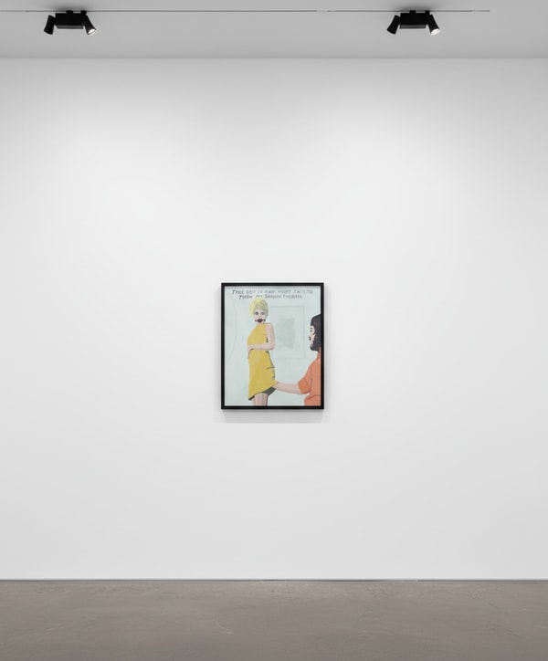 Javier Mayoral - Twisted Guy, Acrylic on wood panel