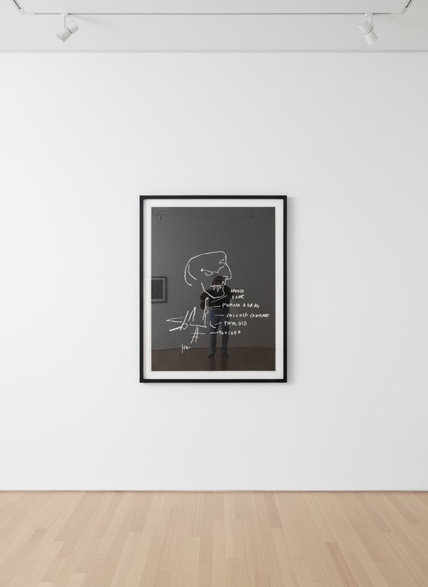 Jean-Michel Basquiat - Thyroid, from Anatomy, 1982, Screen print