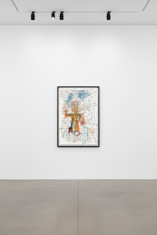 Jean-Michel Basquiat - Untitled 4, from The Figure Portfolio, 1982 - 2023, Screen print