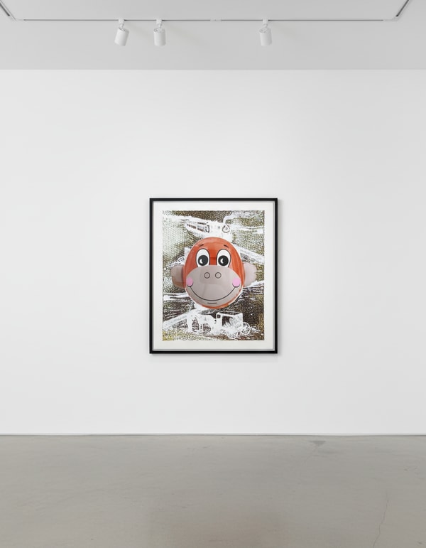 Jeff Koons - Monkey Train (Dots), 2007, Silkscreen