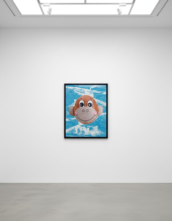 Jeff Koons - Monkey Train, 2007, Silkscreen